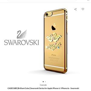 🆕 Swarovski Crystal Phone Case 🦢💎📞
